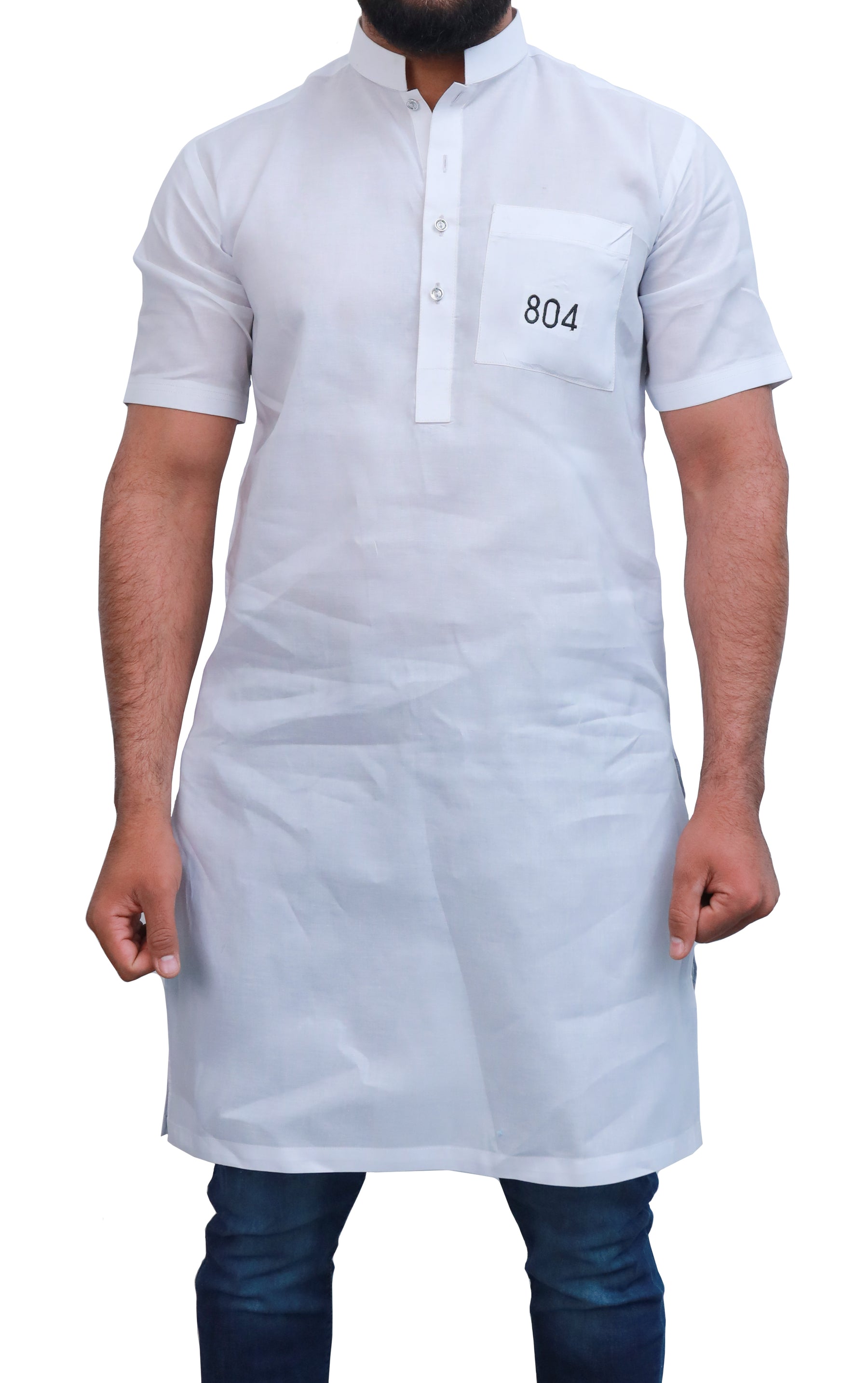 White Kurta 804