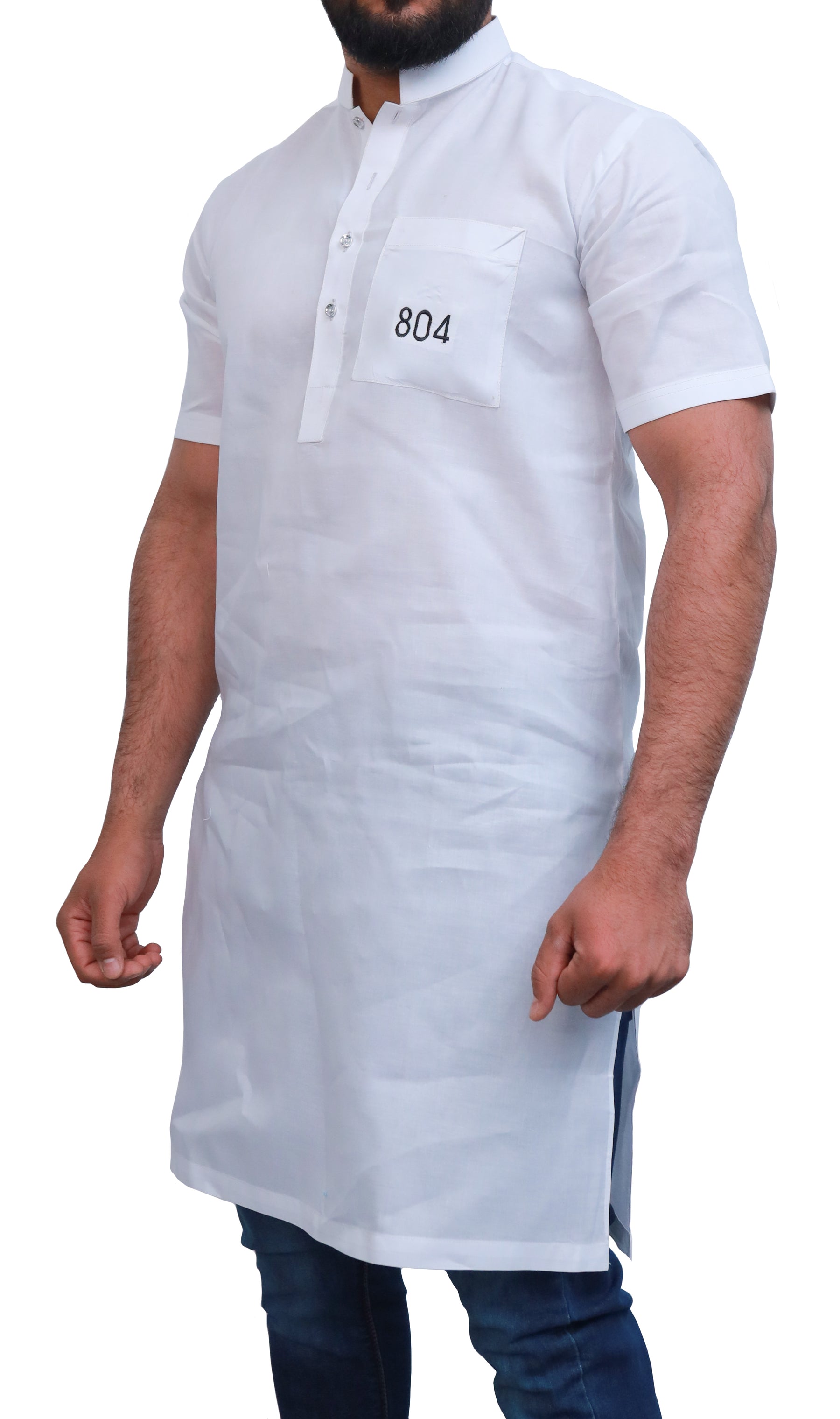 White Kurta 804