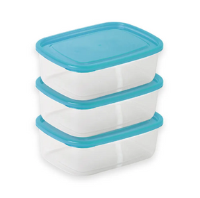 CRISPER FOOD CONTAINER 3PCS SET - XL 2500ML