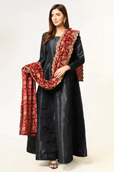 Embroidered Velvet Shawl EVS-06