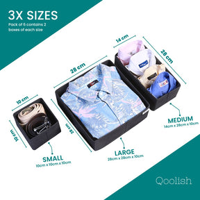 Drawer Organizer Pack 6