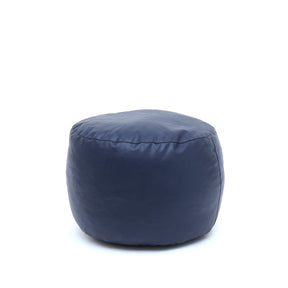 Relaxo Bean Bag Leather - Without Stripes (With Free Footstool)