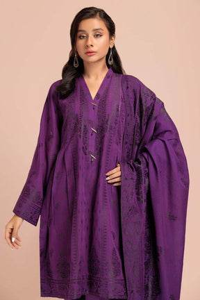 PURPLE-JACQUARD-3 PIECE (RBN233P36A)