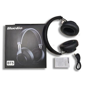 Bluedio BT5 Wireless Headphone And Wired Stereo Bluetooth Over-Ear Headset With Built-In Microphone